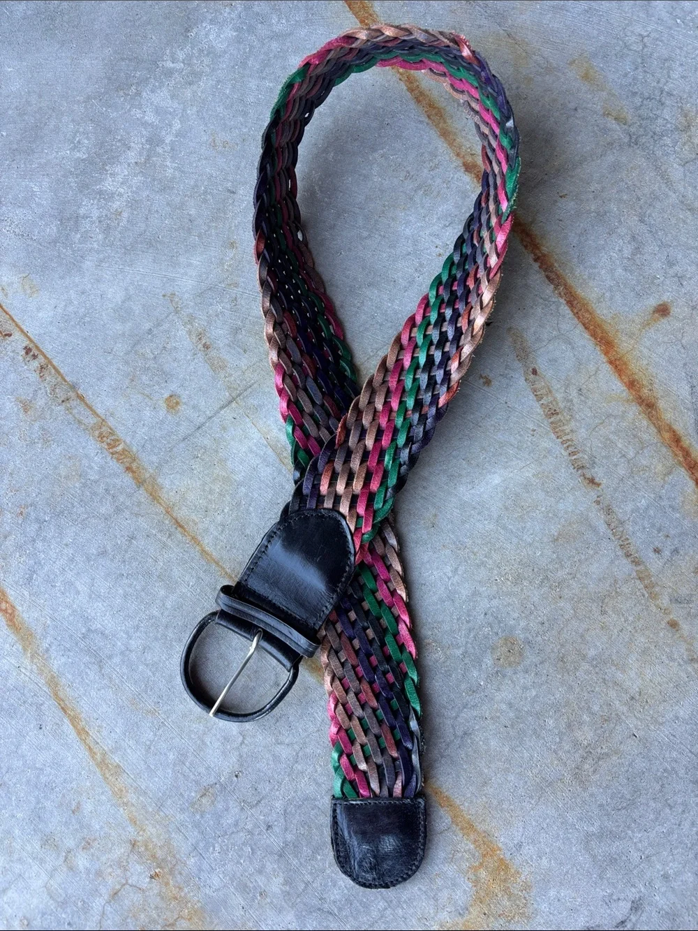 Vintage unique woven